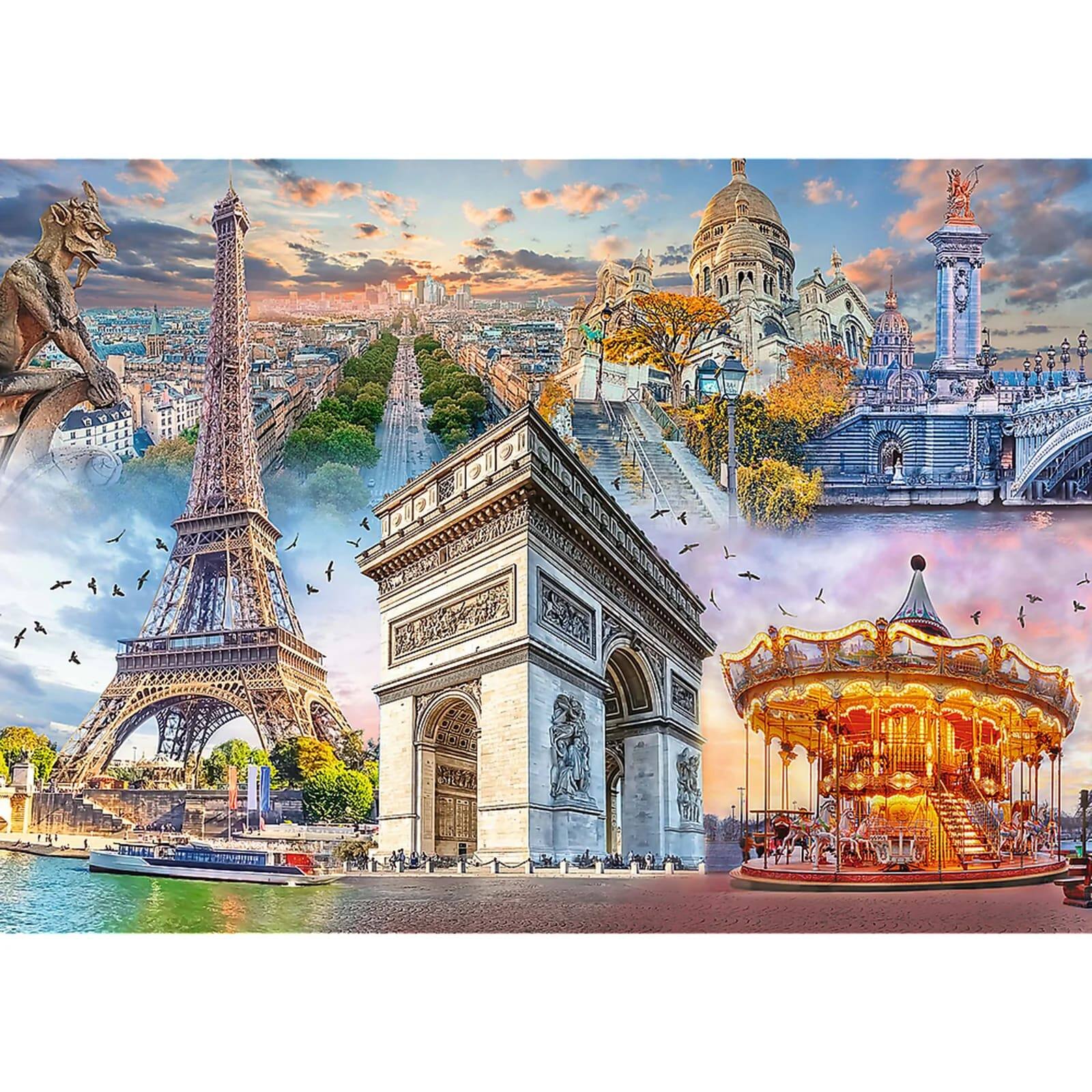 Alt View 1. Trefl - Trefl Red Weekend in Paris 2000 Piece Puzzle.