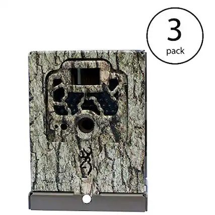 Front. Browning - Browning Trail Camera Security Box Bundle (3-Pack).
