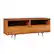 Left. Walker Edison - 58" Mid-Century Modern 3-Drawer Wood TV Stand for TVs up to 65" - Caramel.