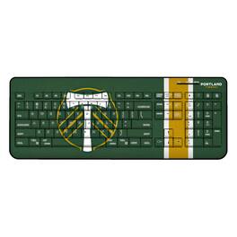 Keyscaper - Portland Timbers Team Stripe Wireless Keyboard - Multicolor