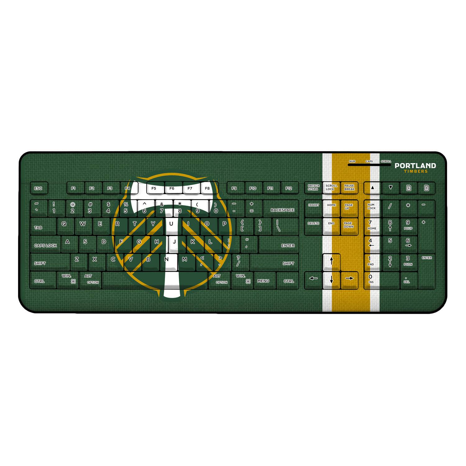 PORTLAND TIMBERS

1 2 3 4 5 6 7 8 9 0 - = \ [ ] ; '

Q W E R T Y U I O P

A S D F G H J K L ; '

Z X C V B N M , . / 

TAB CAPS LOCK SHIFT CTRL ALT

ESC F1 F2 F3 F4 F5 F6 F7 F8 F9 F10 F11 F12

BACKSPACE DELETE

INSERT HOME PAGE UP PAGE DOWN END

NUM LOCK / * - + 1 2 3 4 5 6 7 8 9 0 . ENTER

WIN MENU CTRL ALT

PORTLAND TIMBERS