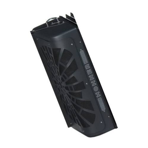 Back. Hohner - Hohner Compadre E, A, D 3-Row Diatonic Accordion (Black) with Gig Bag.