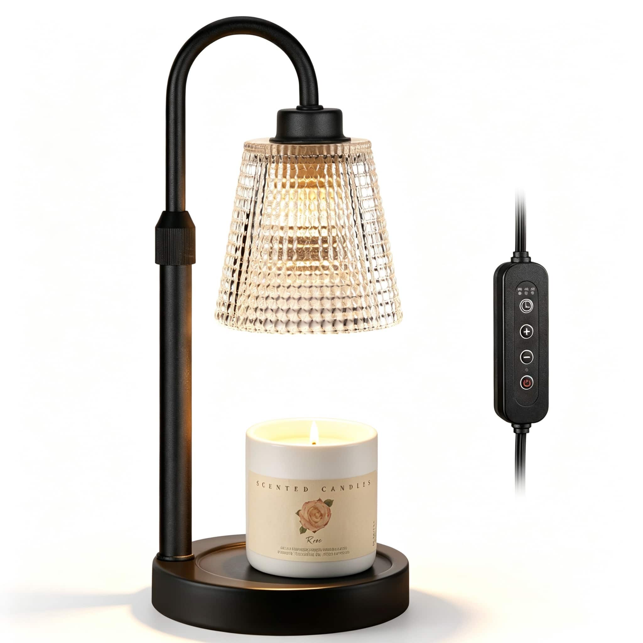 Dazzed Corner - Candle Warmer Lamp with Timer, Dimmable Desk Lamp, Height Adjustable