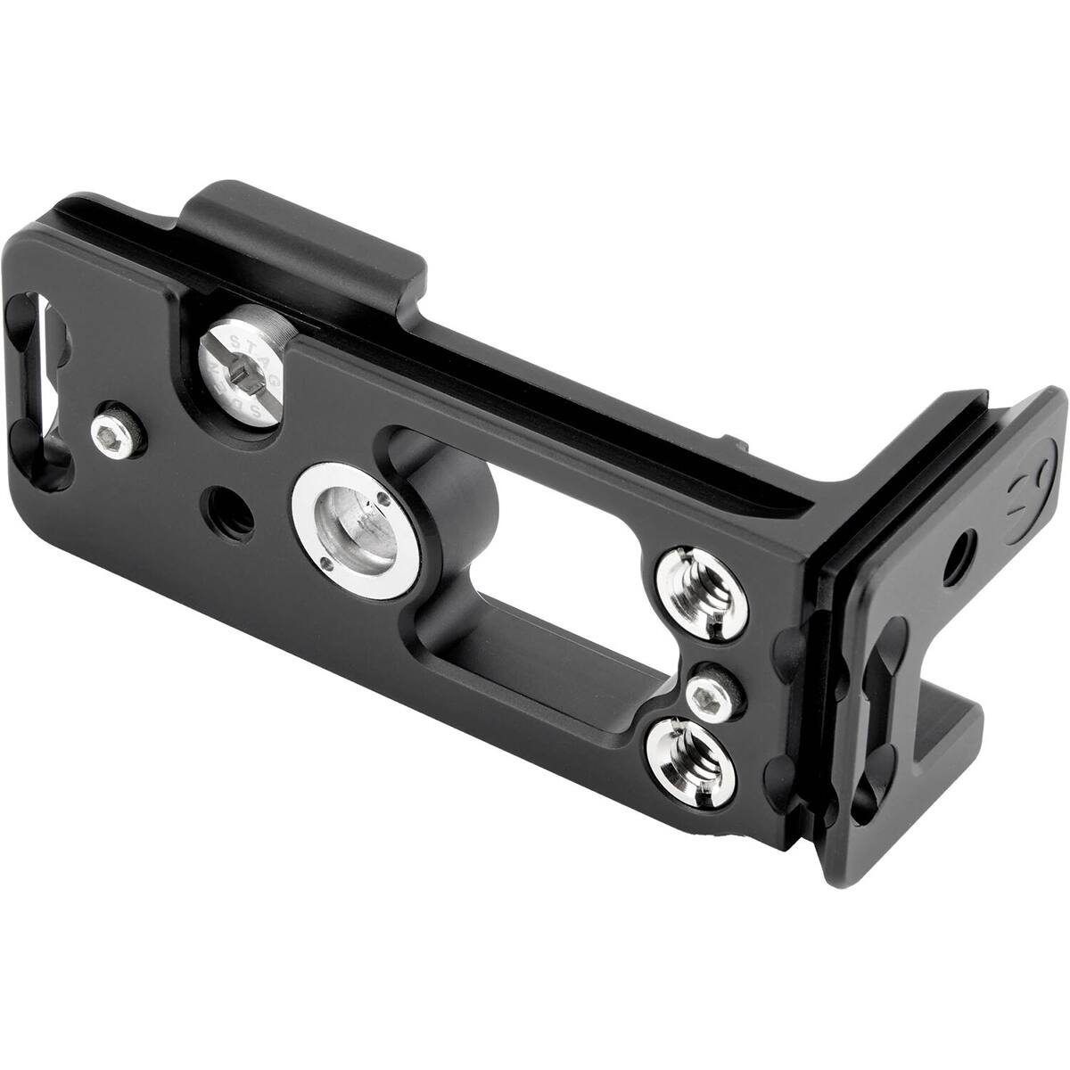 Alt View 4. 3 Legged Thing - 3 Legged Thing OSCAR QD-Compatible Dedicated L-bracket for OM-System OM3 - Darkness.