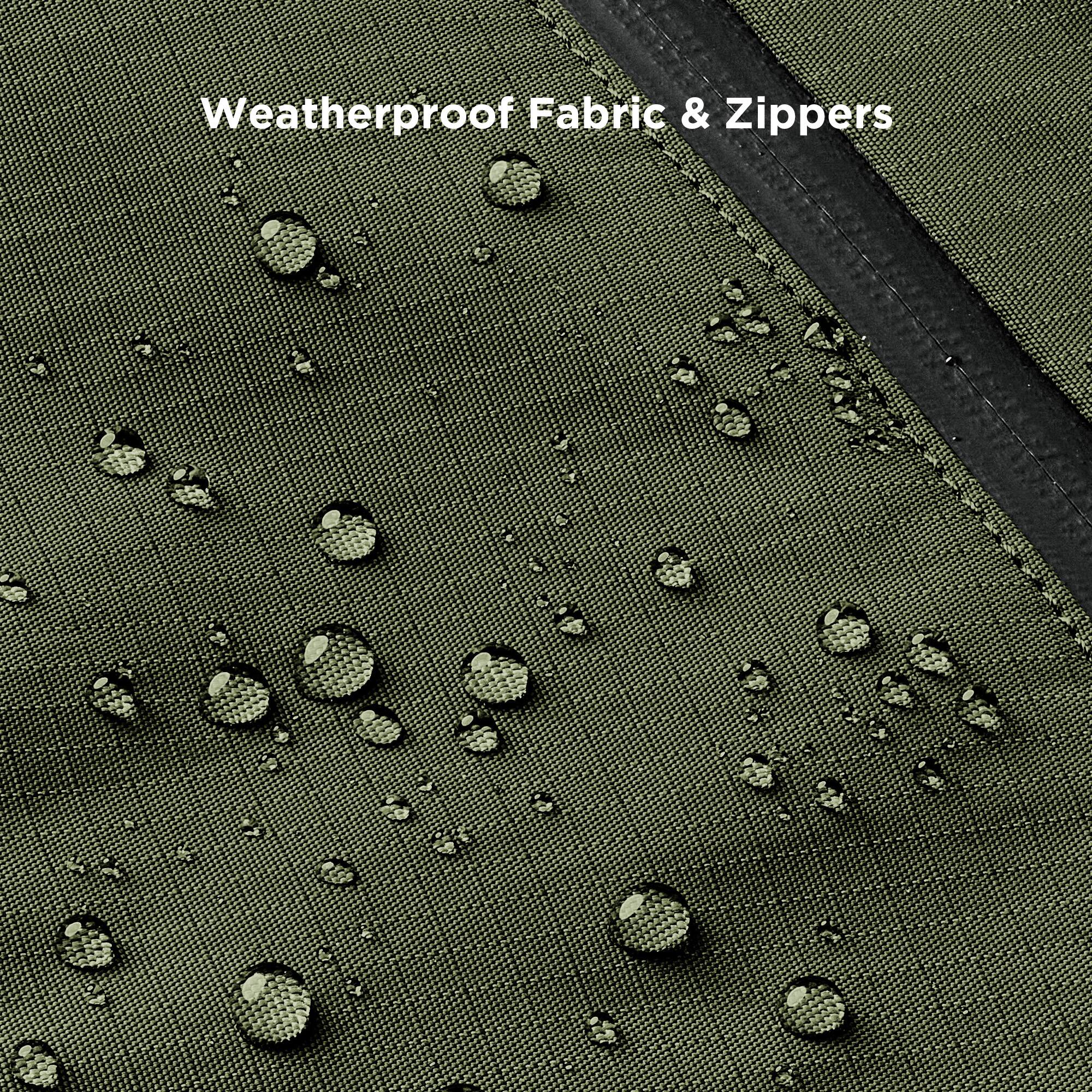 Weatherproof Fabric & Zippers