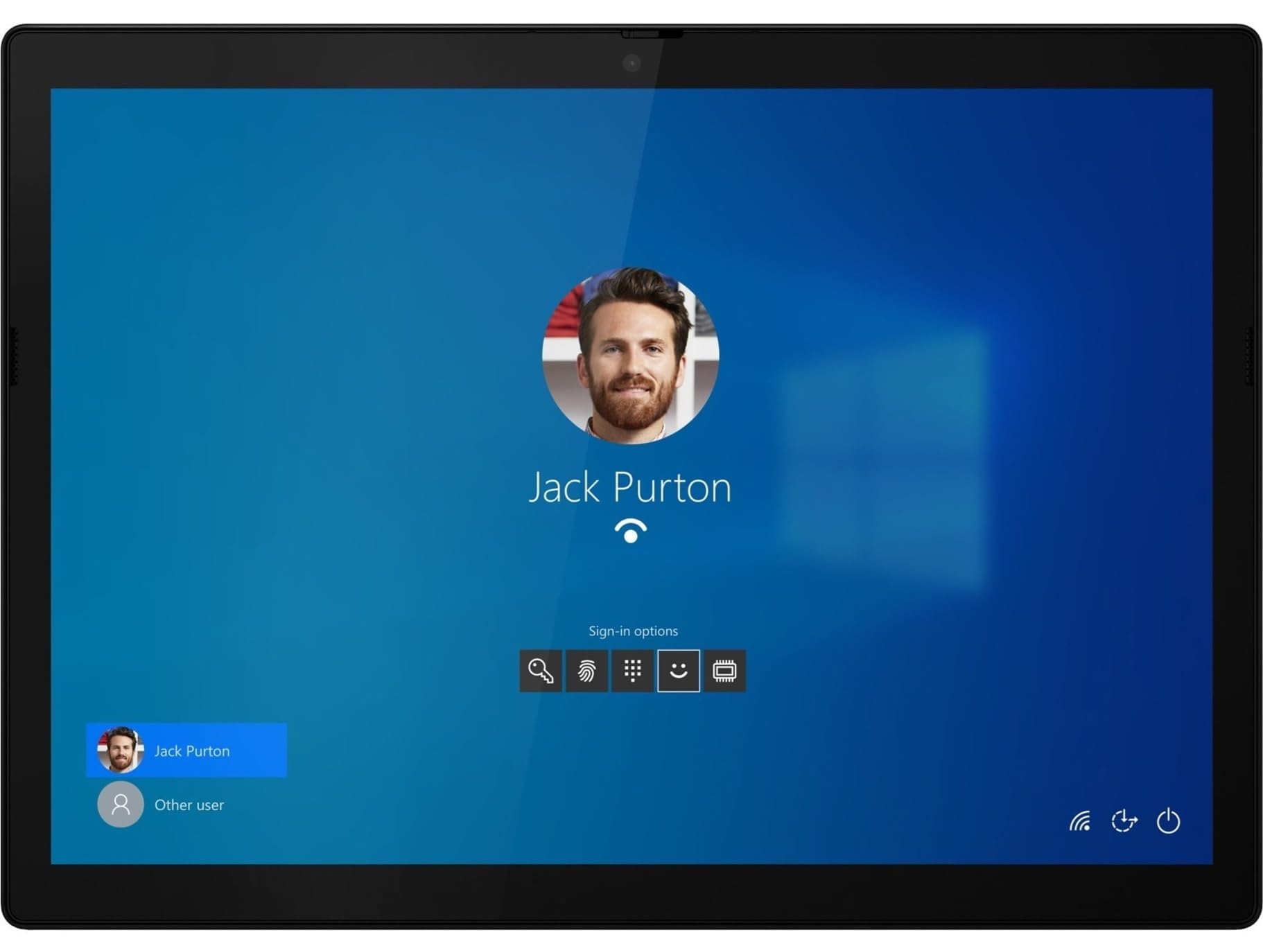 Jack Purton  
Sign-in options  
Jack Purton  
Other user