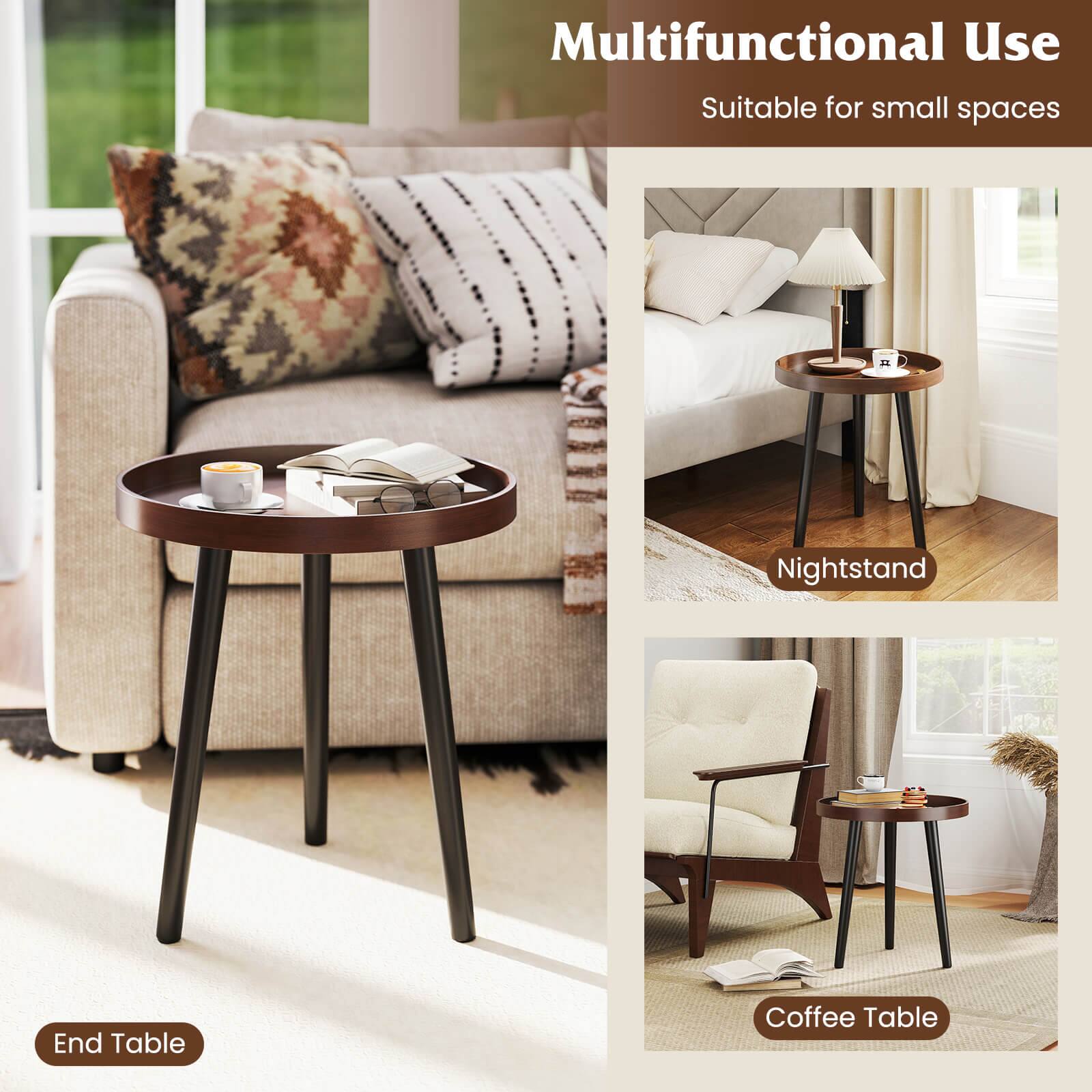 Multifunctional Use Suitable for small spaces
D Nightstand
E End Table
C Coffee Table