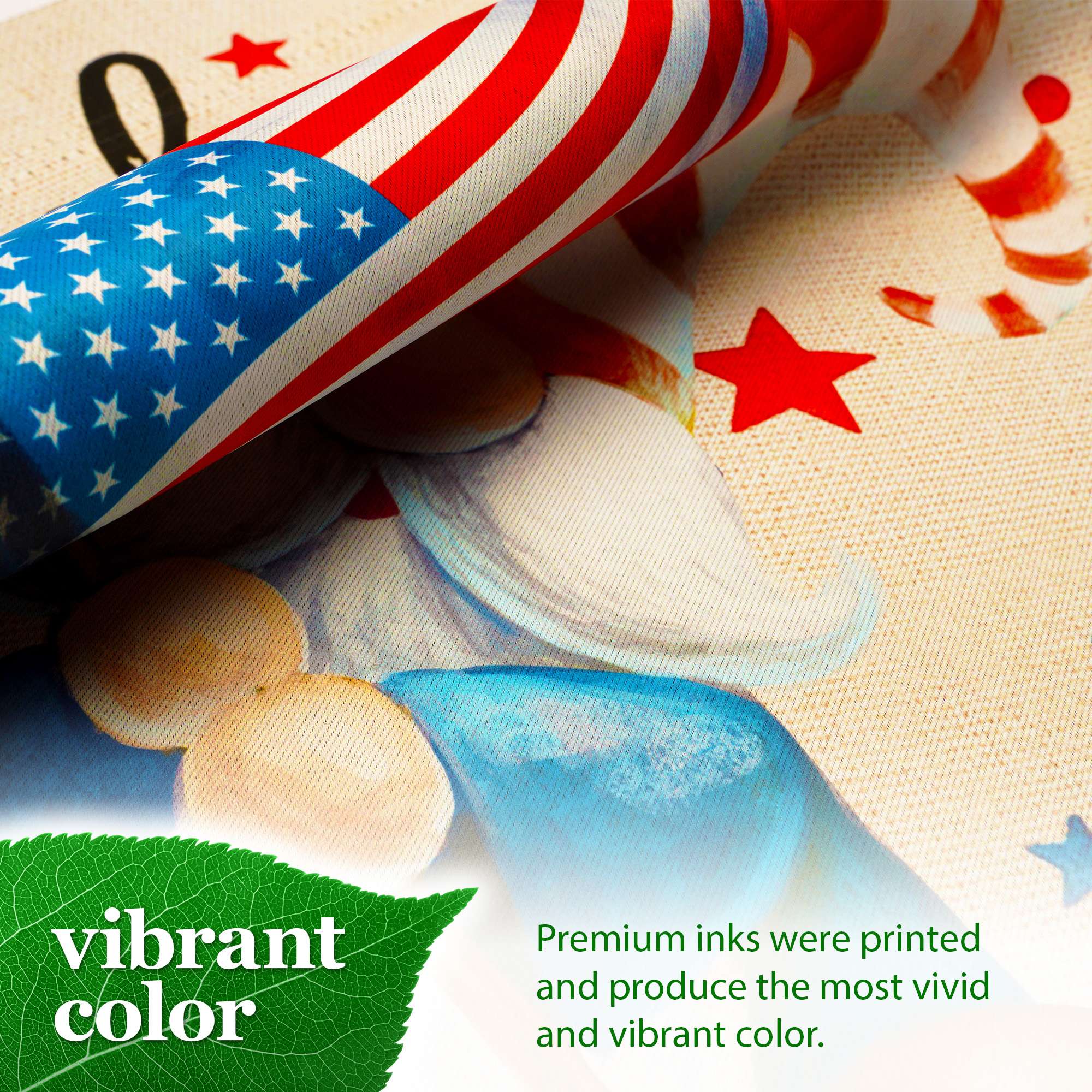 Premium inks were printed and produce the most vivid and vibrant color.