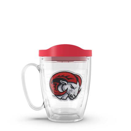 Front. Tervis - Winston-Salem State Rams 16oz. Emblem Classic Tumbler - Multicolor.