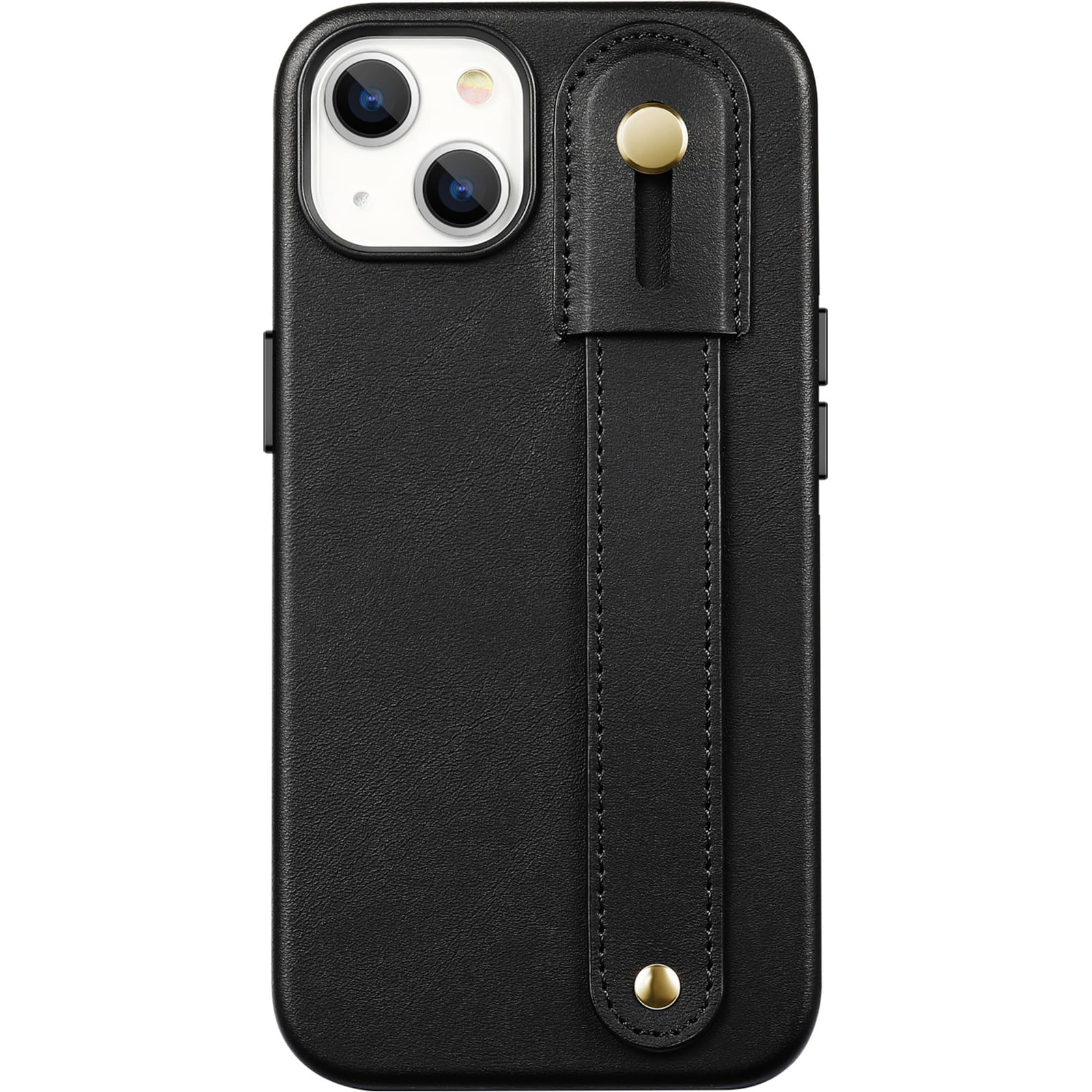 Front. SaharaCase - Anti-Slip Series Case for Apple iPhone 13 Mini - Black.