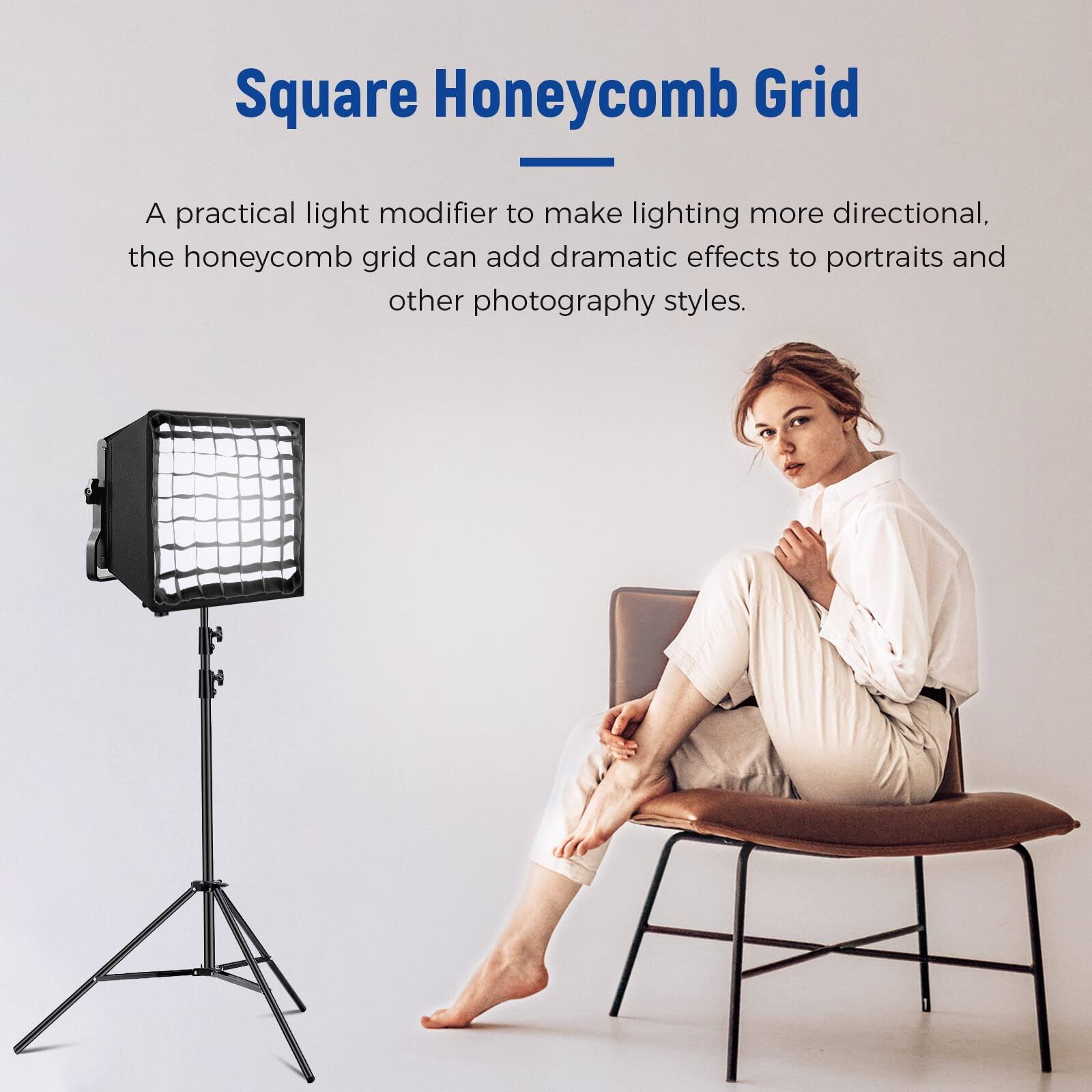 Neewer Foldable Softbox for NL660/RGB660 LED Panels 12x11