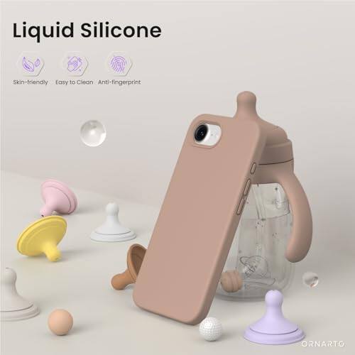 Liquid Silicone Skin-friendly Easy to Clean Anti-fingerprint ORNARTO
