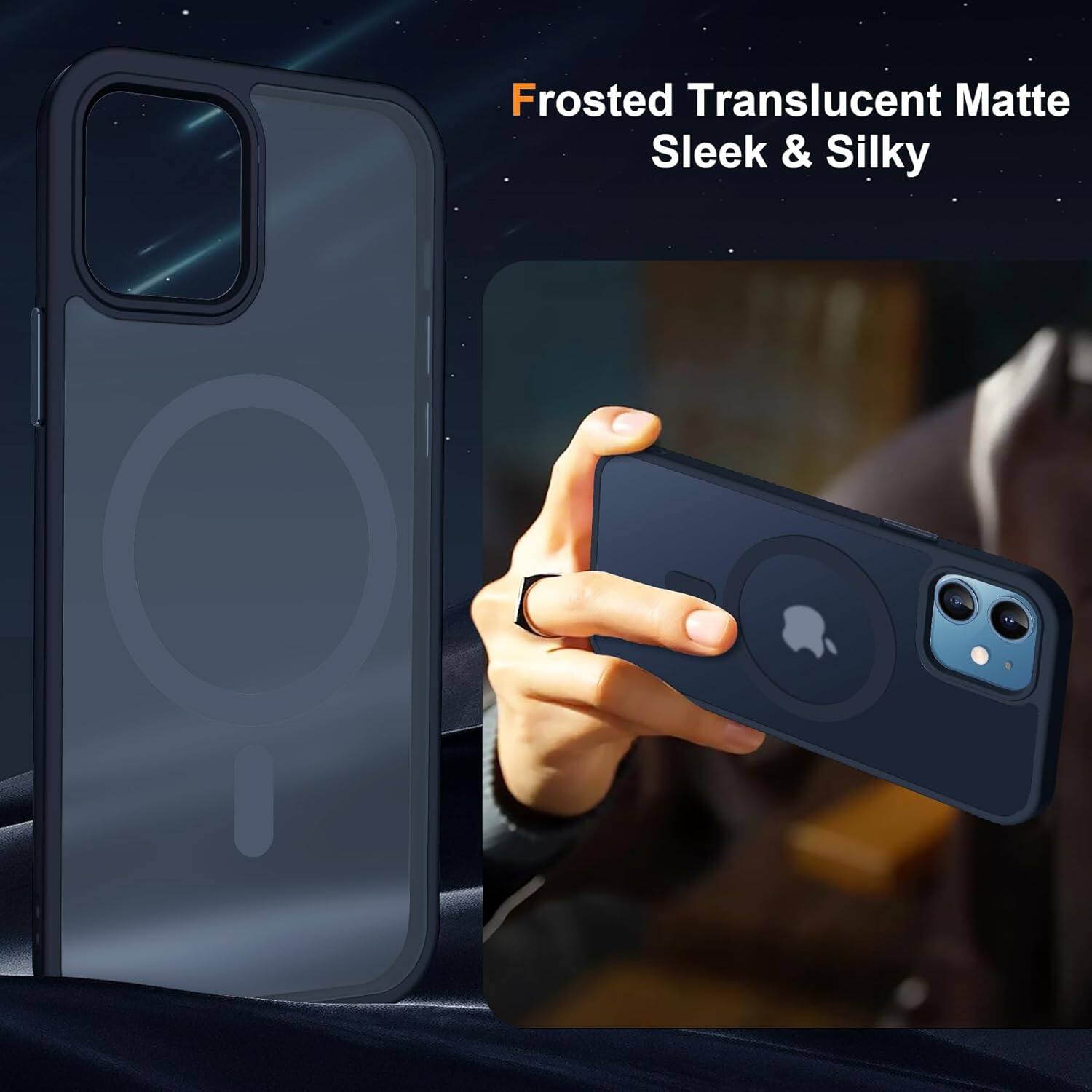 Frosted, Translucent, Matte, Sleek & Silky