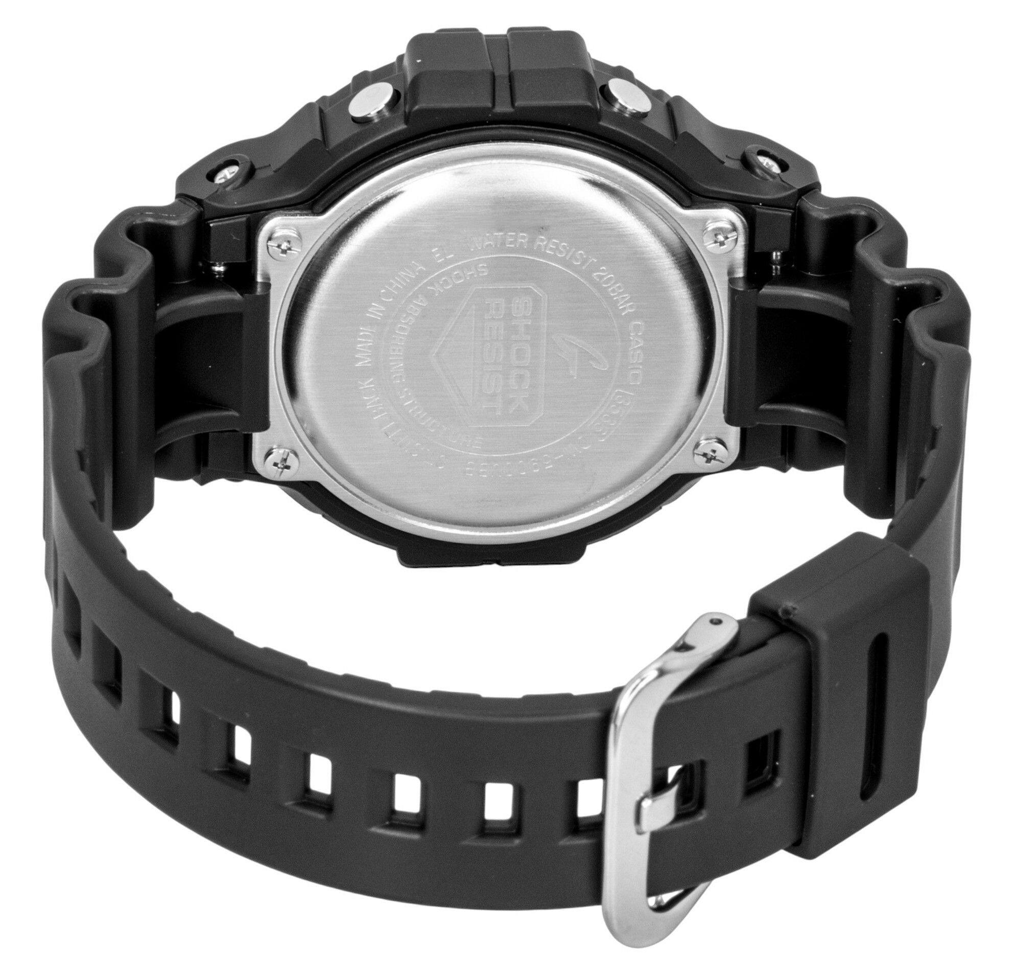 WATER RESIST 20BAR  
SHOCK RESIST  
CASIO  
MADI ABSORBING RESIST  
SHOCK STRUCTURE