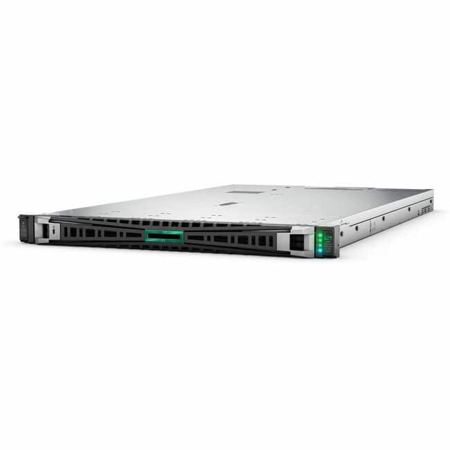 HP - HPE ProLiant DL360 Gen12 1U Rack Server - 1 x Intel Xeon 6517P 3.20 GHz - 64 GB RAM - Serial ATA/600, 12Gb/s SAS, NVMe - Black