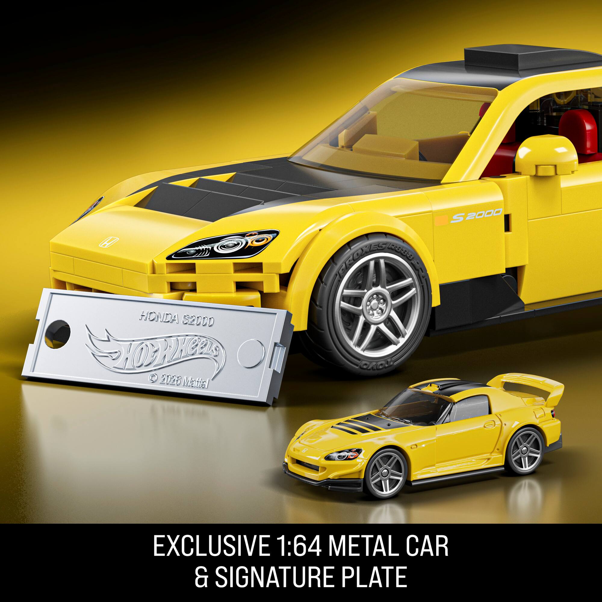 S 2000 HONDA S2000 HOEYHI  
2026 Matial EXCLUSIVE 1:64 METAL CAR & SIGNATURE PLATE