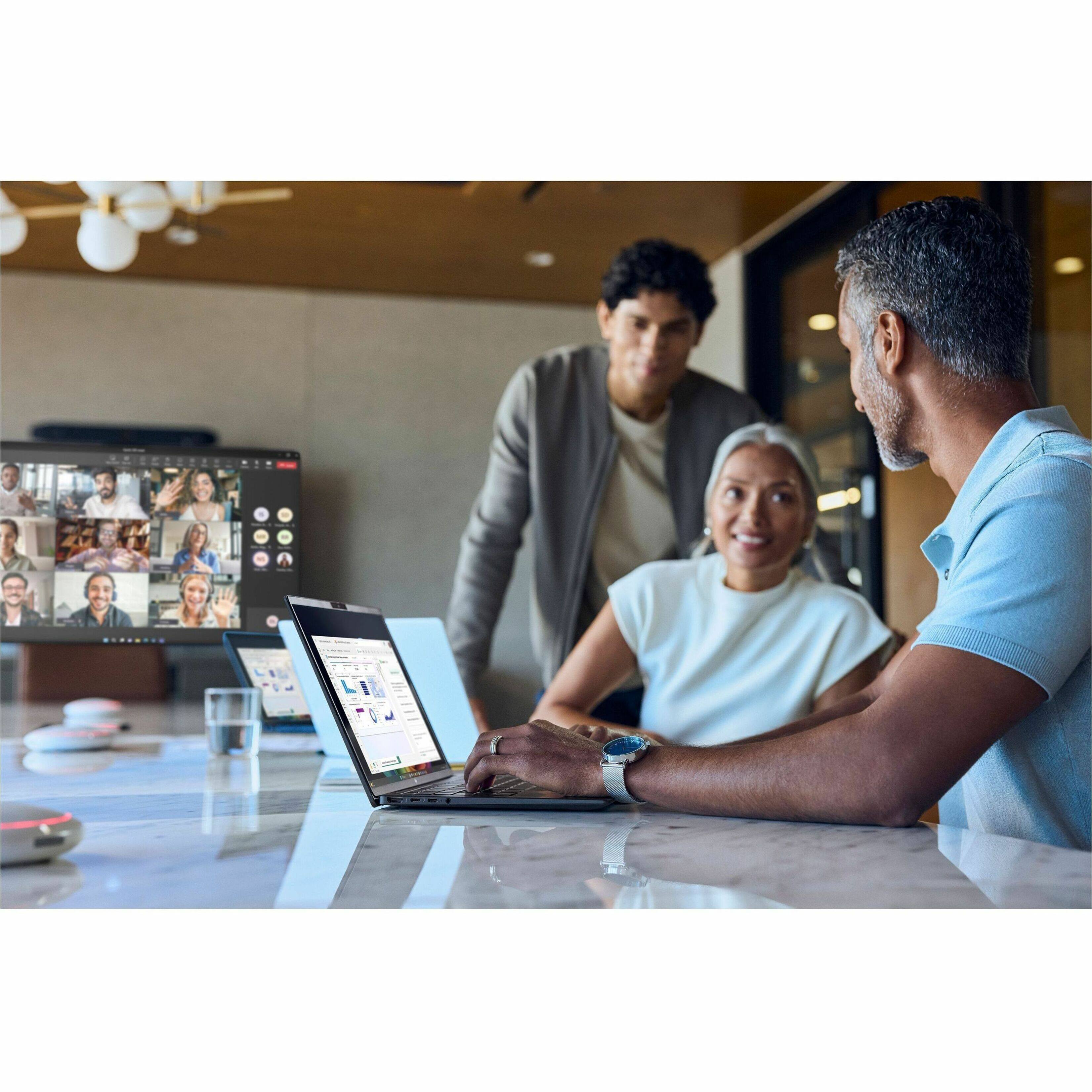 Alt View 30. HP - EliteBook X G2i 14" IPS 1920 x 1200 (WUXGA) Touch Screen Laptop - Intel Core Ultra 7 with 32GB Memory - 512 GB SSD - Atmospheric Blue, Blue.
