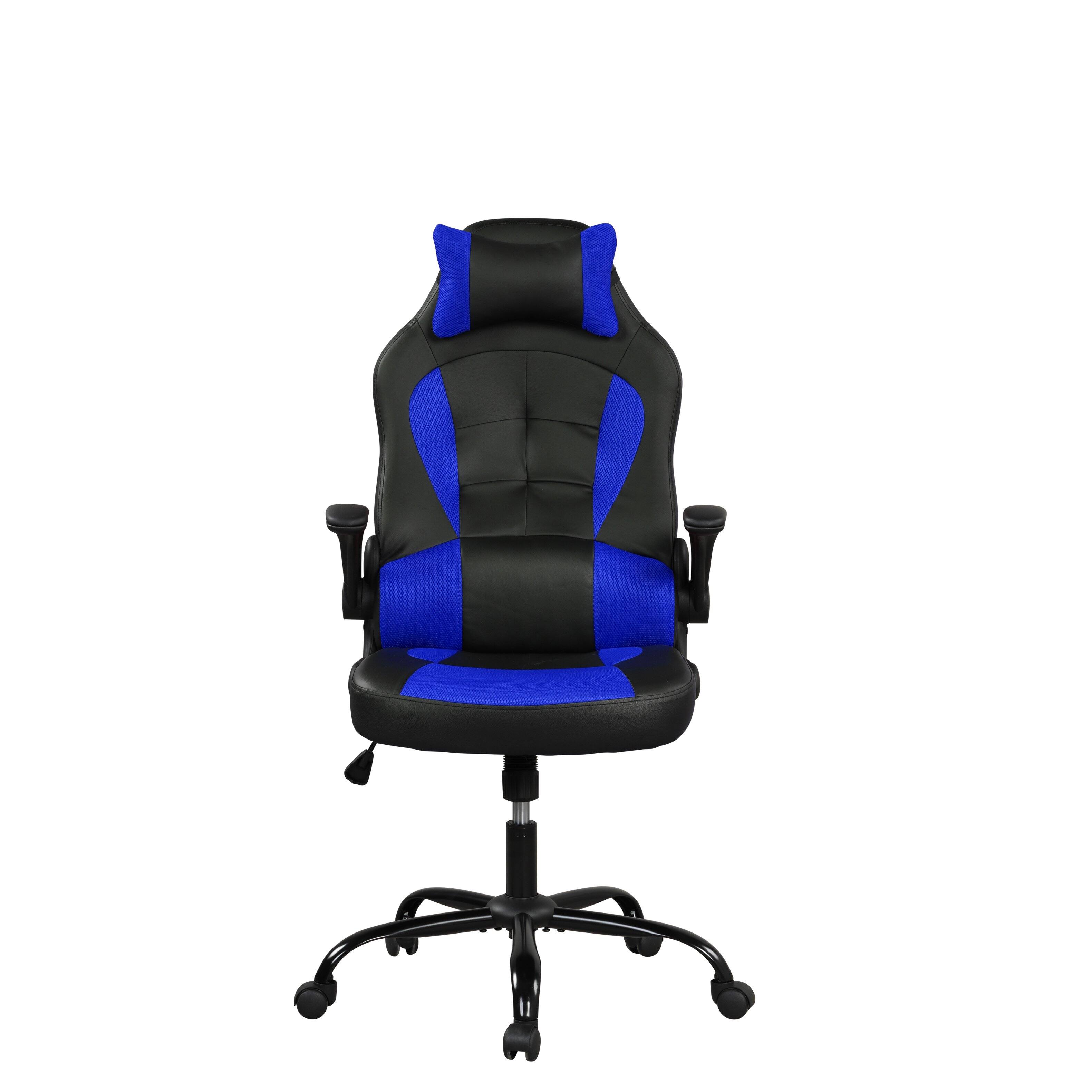 Front. Lifestyle Solutions - XR Racing Drift 2.1 Racing Seat, 26.7" x 23" x 35.4" - Blue.