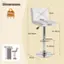 Dimensions: 113kg, 31cm, 38cm, 43cm, 93-114cm, 64-85cm, 89-110cm, 21-42cm, 53cm, 38cm.