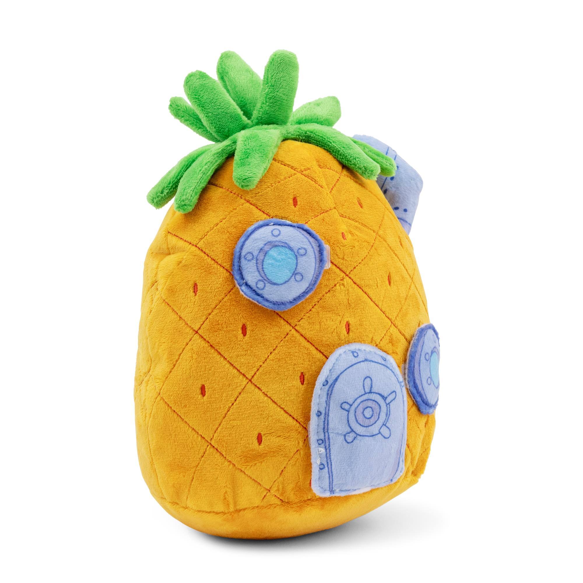 Alt View 10. Nickelodeon - Nickelodeon SpongeBob SquarePants Pineapple House Squeaky Pet Toy Plush - Multi-Colored.