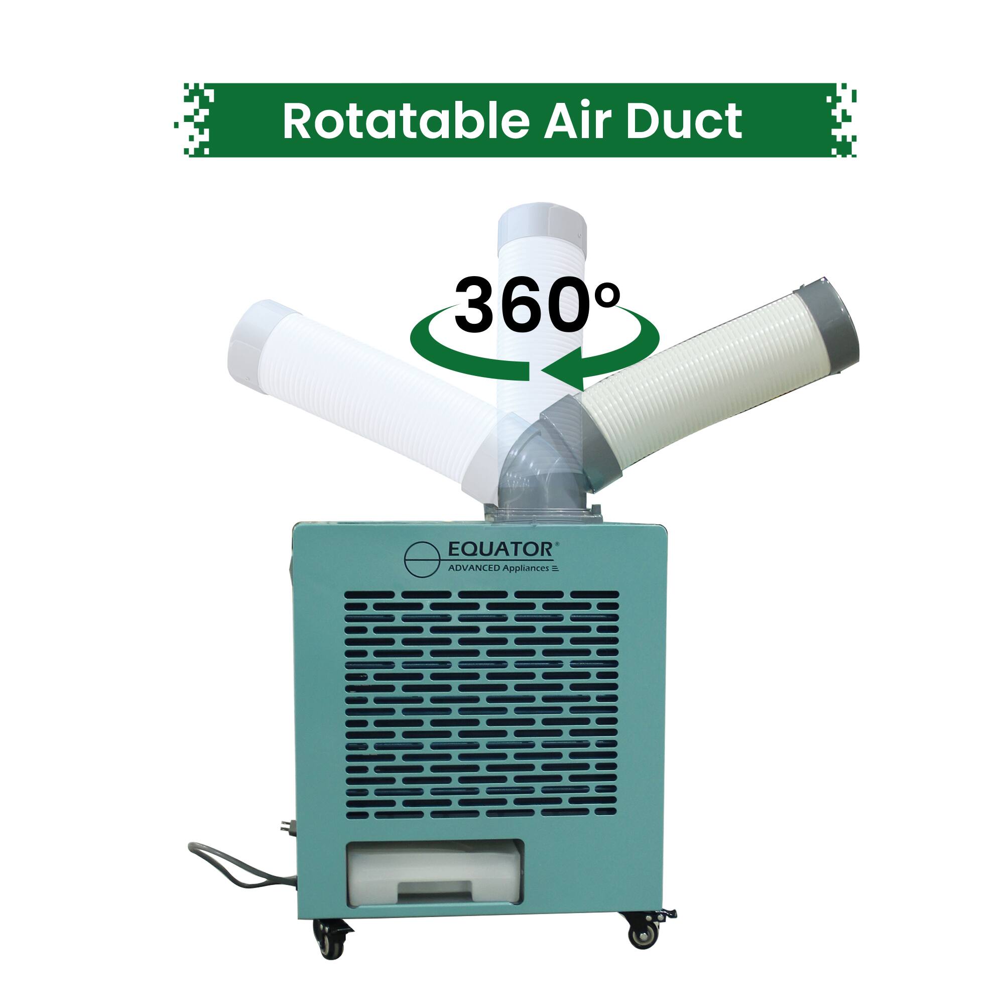 Rotatable Air Duct 360°

EQUATOR
ADVANCED APPLIANCES