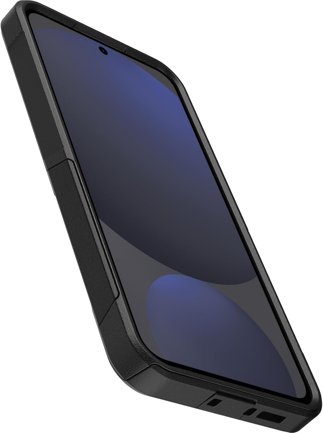 Back. OtterBox - OtterBox Samsung Galaxy S24 FE (Only) - Commuter Series Case - Slim & Tough - Pocket-Friendly - with Port Protection - Black.