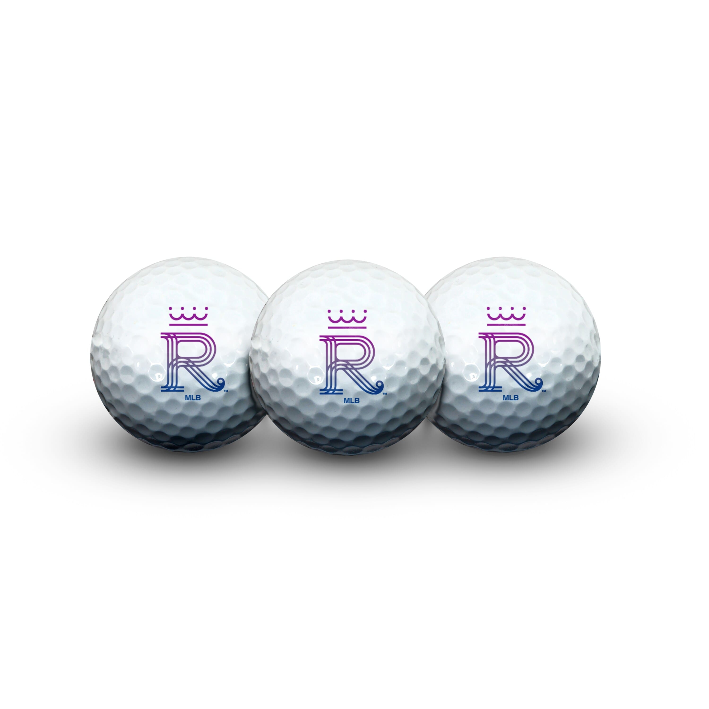 WinCraft - Kansas City Royals 2026 City Connect 3-Pack Golf Ball Set - Multicolor