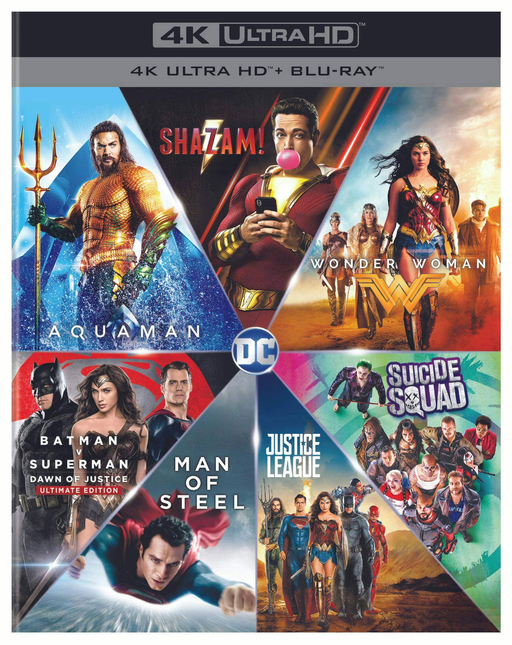 Angle. DC 7-Film Collection   - 4K Blu-Ray.