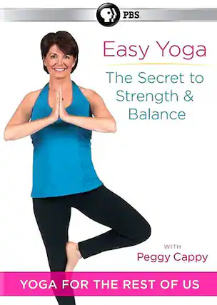 Front. Easy Yoga: The Secret to Strength and Balance With Peggy Cappy - DVD.