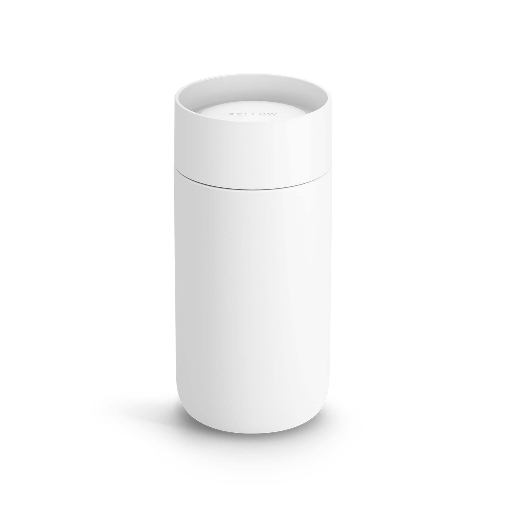 Angle. Fellow - Carter Move Mug w/ 360° Sip Lid 12oz - White.