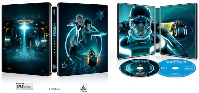Front. Steelbook Tron: Legacy (4K UHD / Blu-ray + Digital).