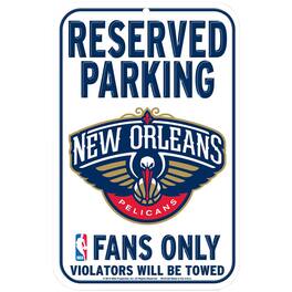 WinCraft - New Orleans Pelicans 11" x 17" Plastic Sign - Multicolor