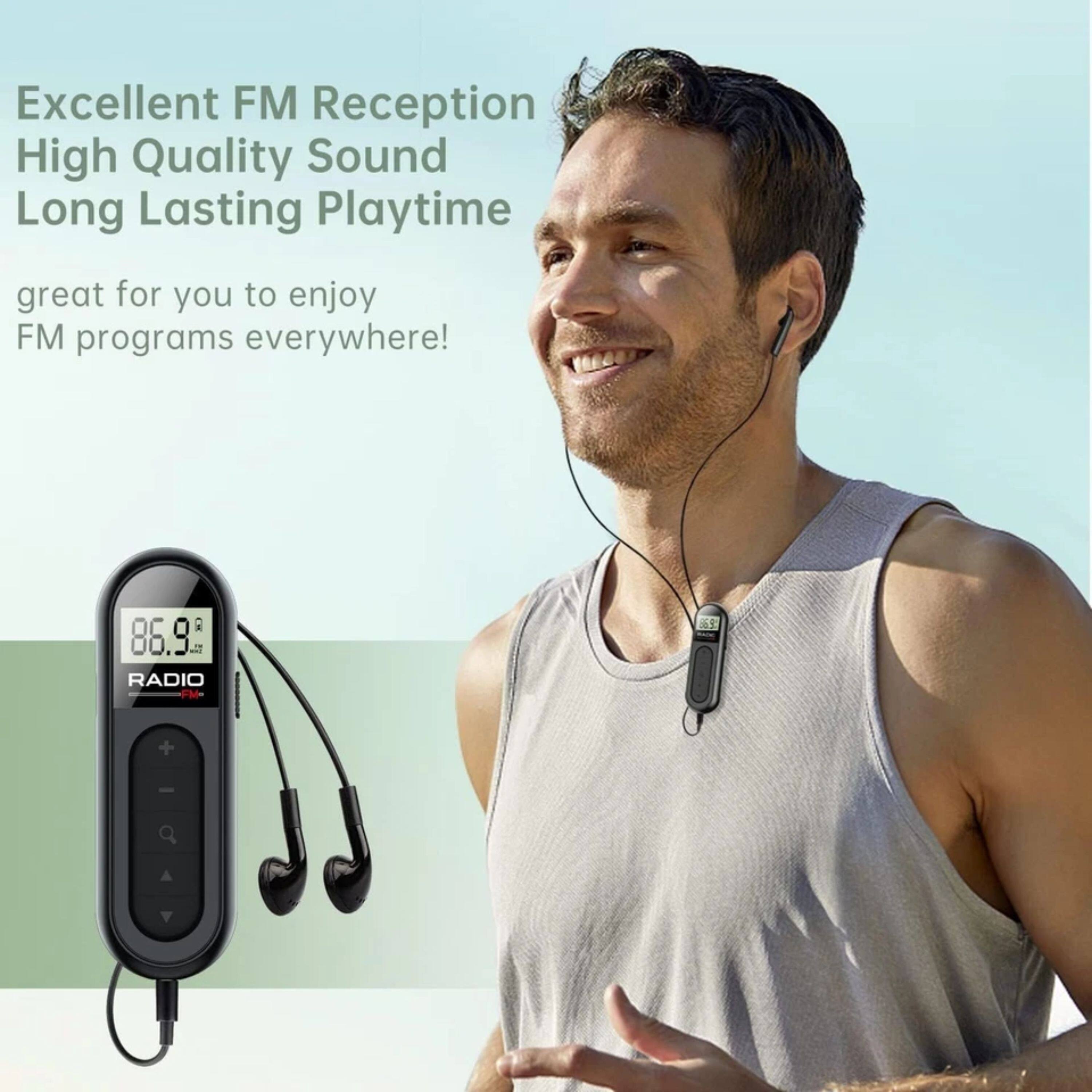 Excellent FM Reception  
High Quality Sound  
Long Lasting Playtime  
great for you to enjoy FM programs everywhere!  

A 86.9 - RADIO