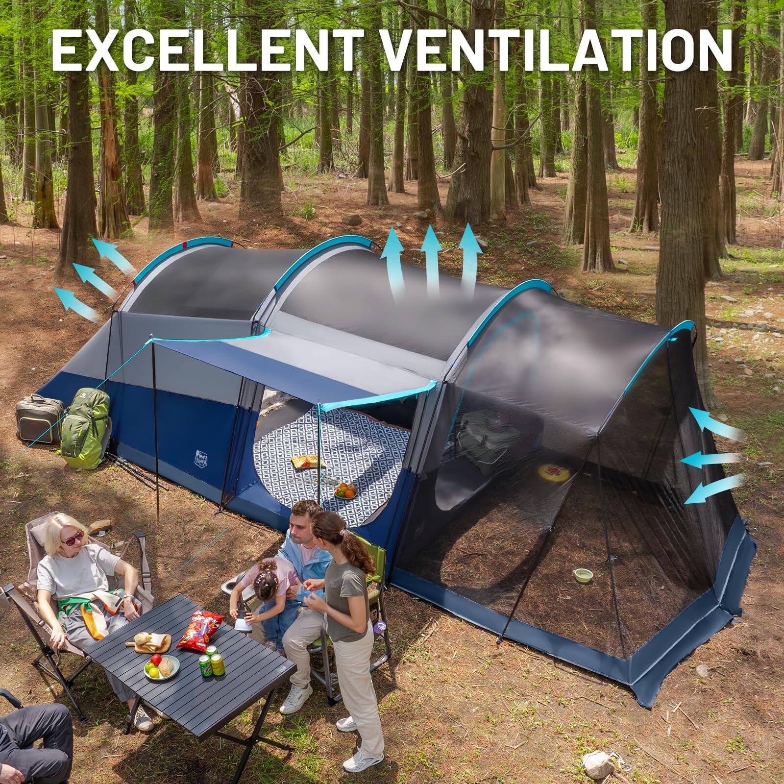 EXCELLENT VENTILATION