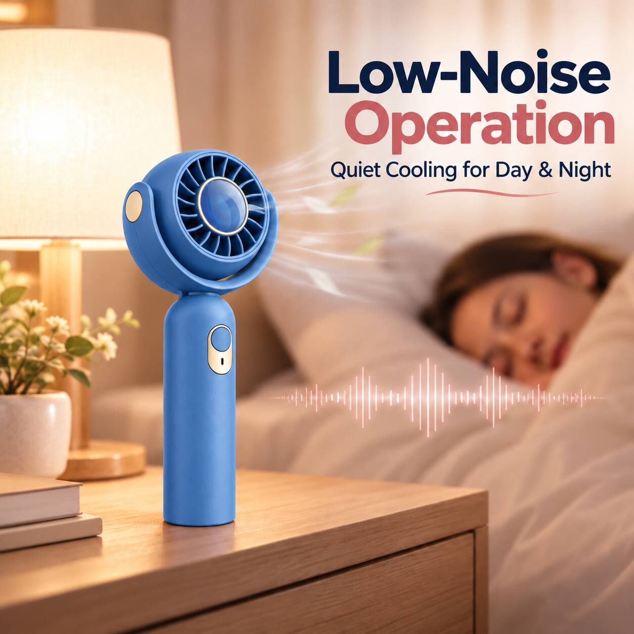 Low-Noise Operation  
Quiet Cooling for Day & Night