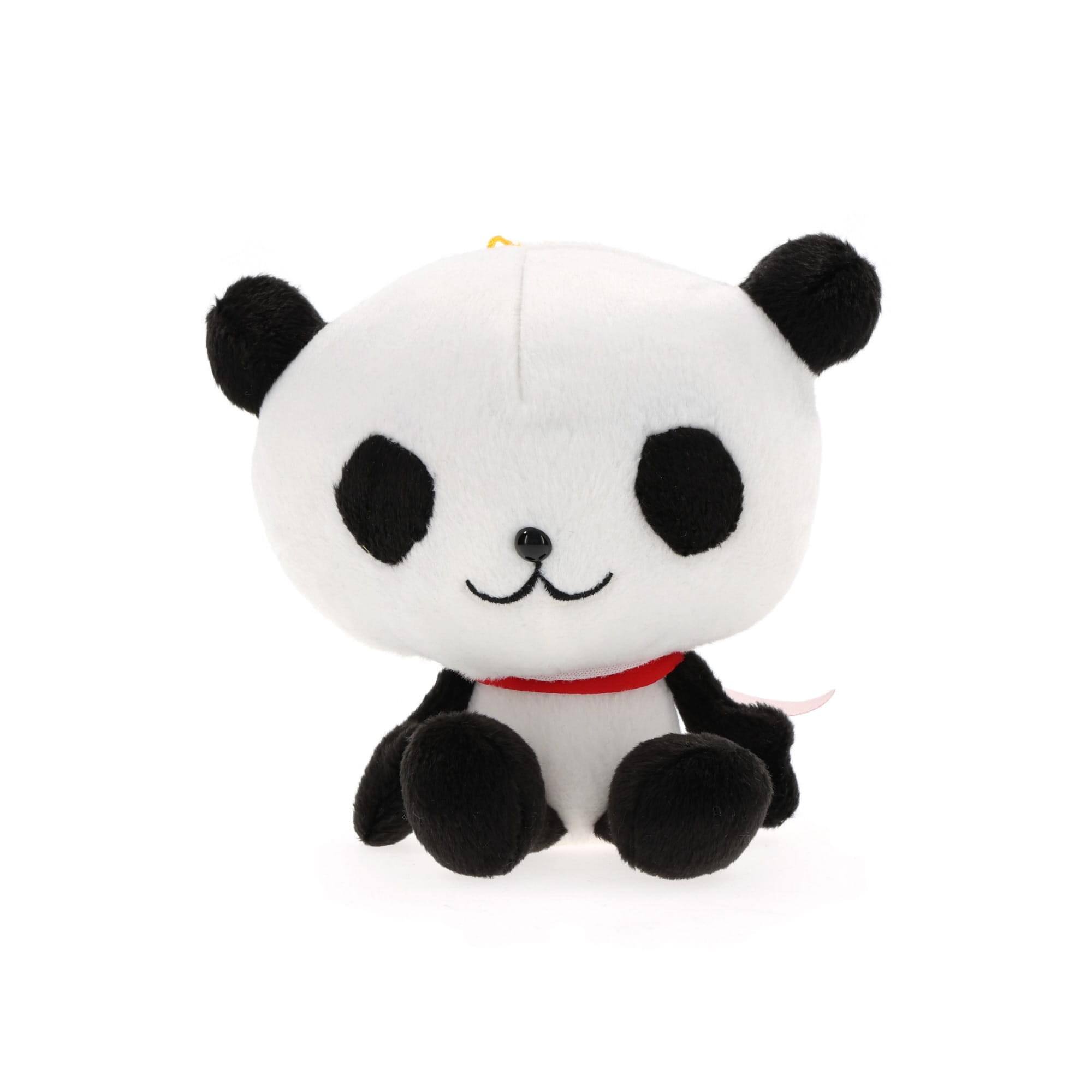 Alt View 1. Bandai - Panda Z Pan Taron Plush - White.