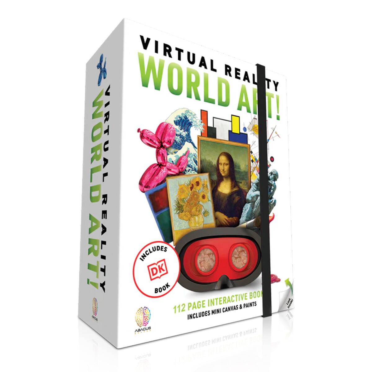 Abacus Brands - Virtual Reality World Art! - Illustrated Interactive VR Book and STEM Learning Activity Set