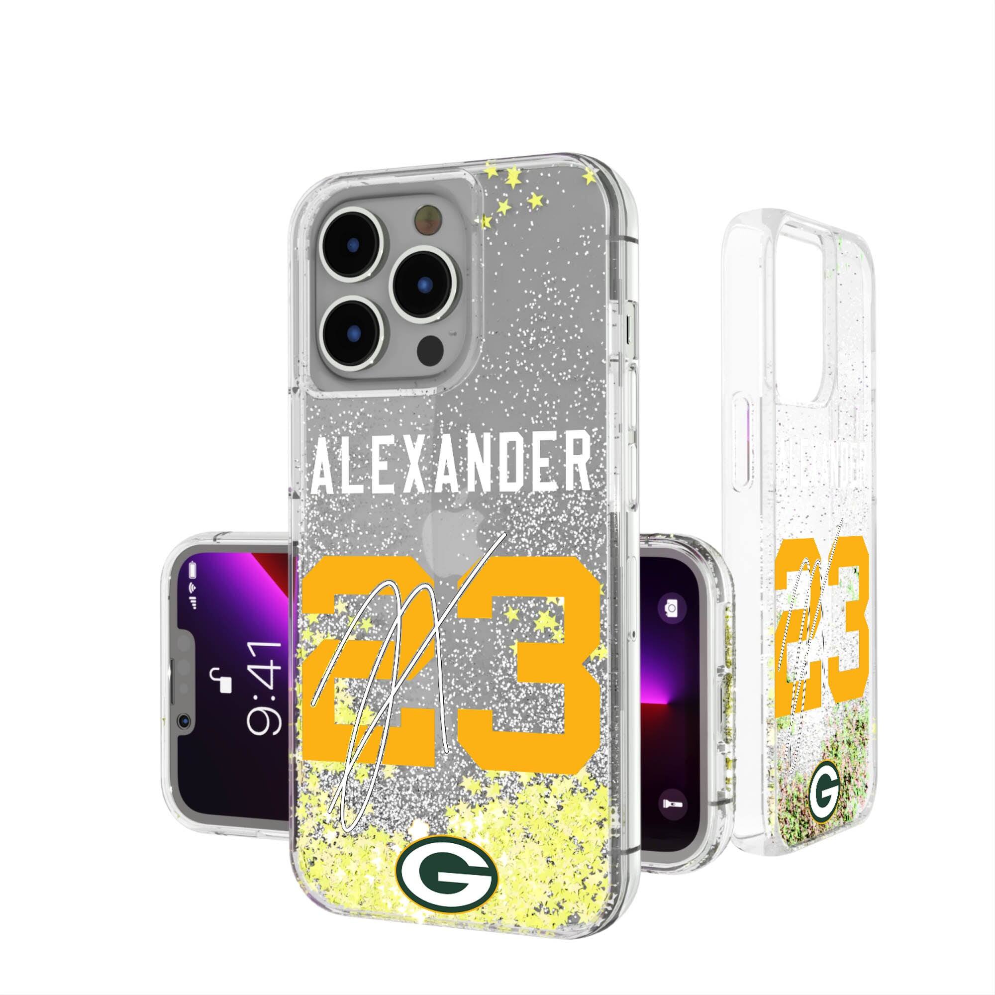 Keyscaper Jaire Alexander Green Bay Packers iPhone Glitter Phone Case ...