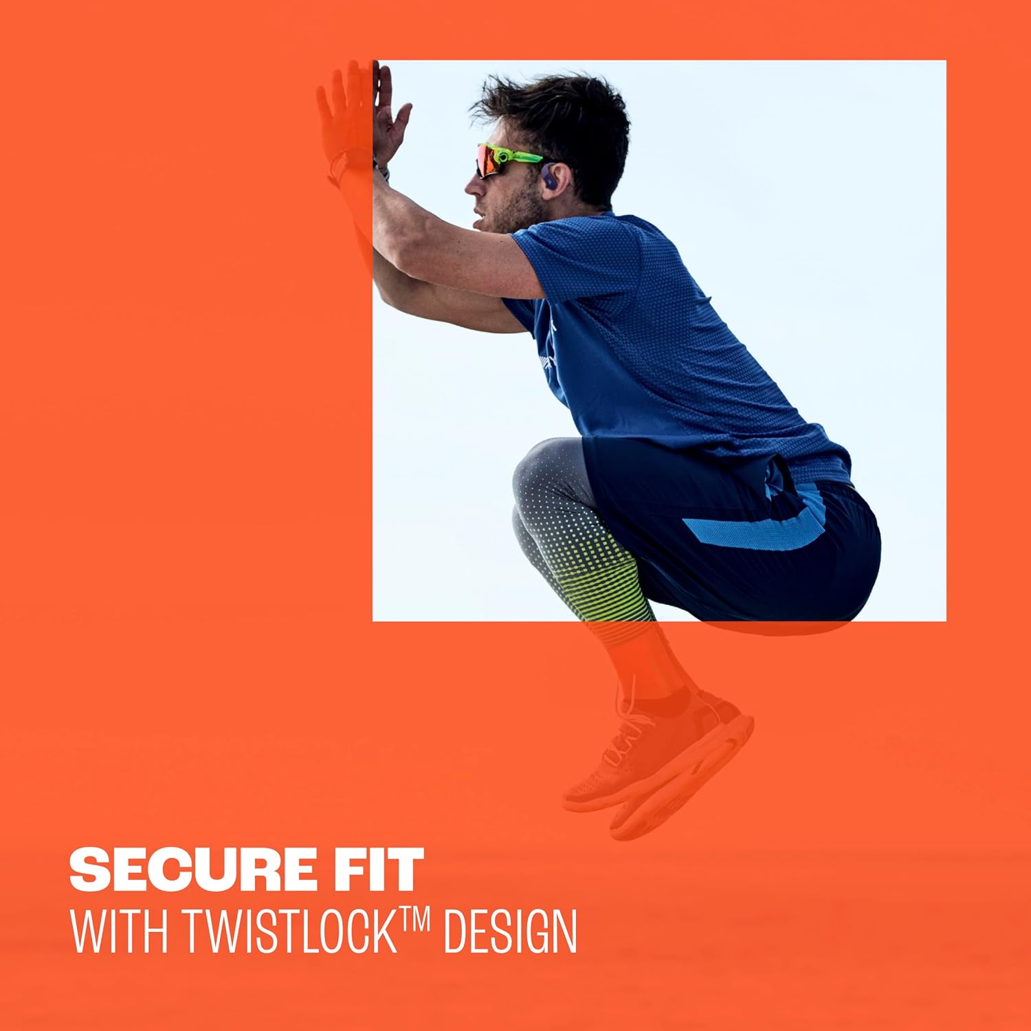 SECURE FIT WITH TWISTLOCK™ DESIGN