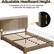 Adjustable Headboard Height
Compatible with 8/10/12 inch mattress customize the height you like