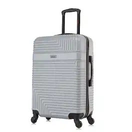InUSA - Resilience Lightweight Hardside Spinner Luggage 24" - Silver