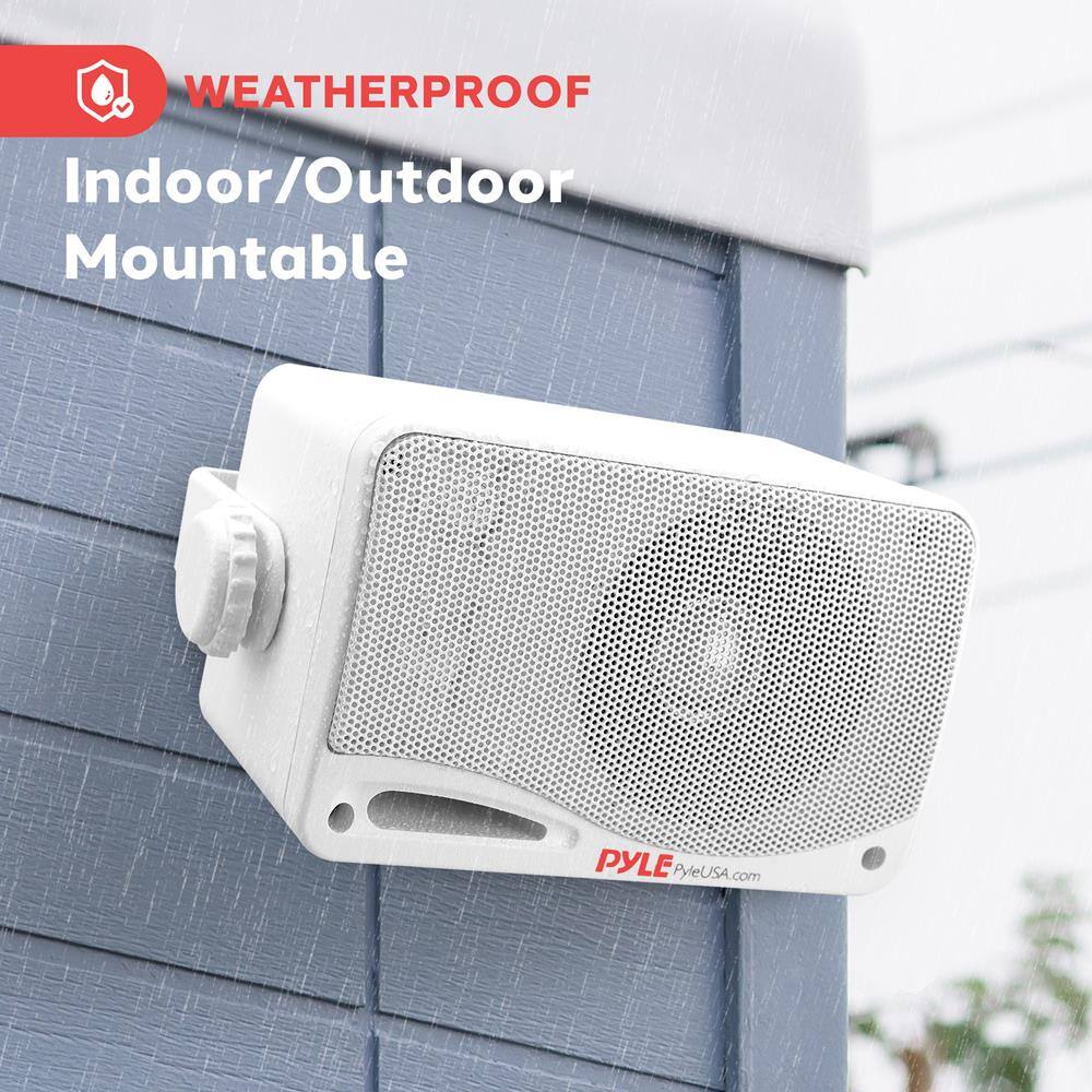 WEATHERPROOF  
Indoor/Outdoor Mountable  

PYLE  
PyleUSA.com