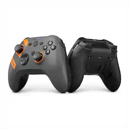 SCUF - Nemesis Pro 8K Wireless Controller for PC, 8000Hz Polling Rate, TMR Thumbsticks, Mechanical ABXY - Steel Gray