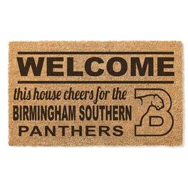 Jardine - Birmingham-Southern Panthers 18" x 30" Welcome Doormat - Brown