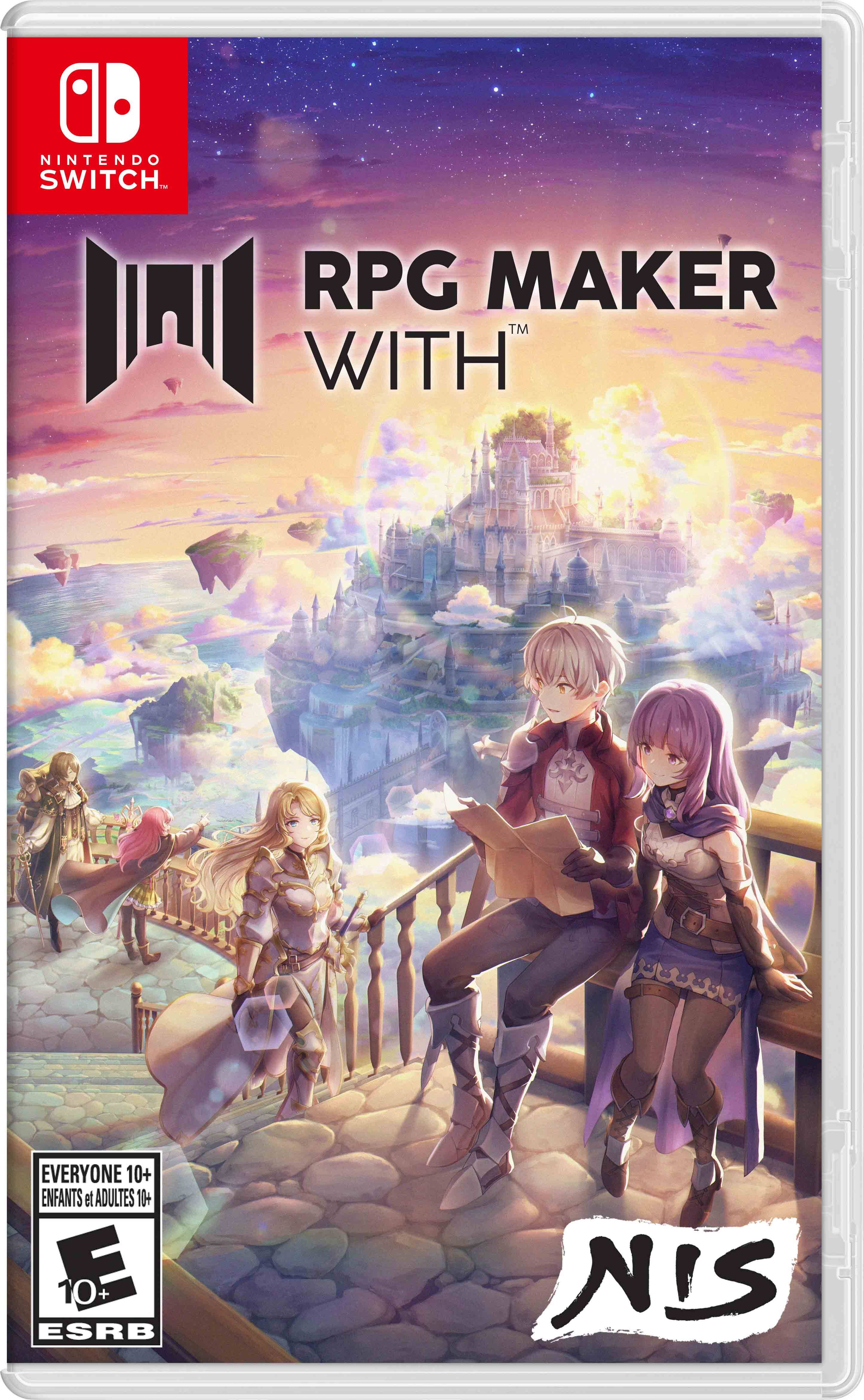D Nintendo Switch. i RPG Maker with TM Everyone 10+ Enfants et adultes 10+ D 10+ ESRB NIS - E10+ (Everyone 10+)