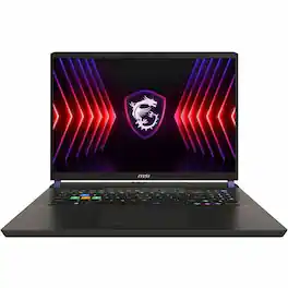 MSI - Vector HX 17 in Gaming Laptop Intel Core i9-14900HX RTX 4090 64GB 2TB Win11PRO - Intel HM770 Chip - 2560 x 1600 - Gray