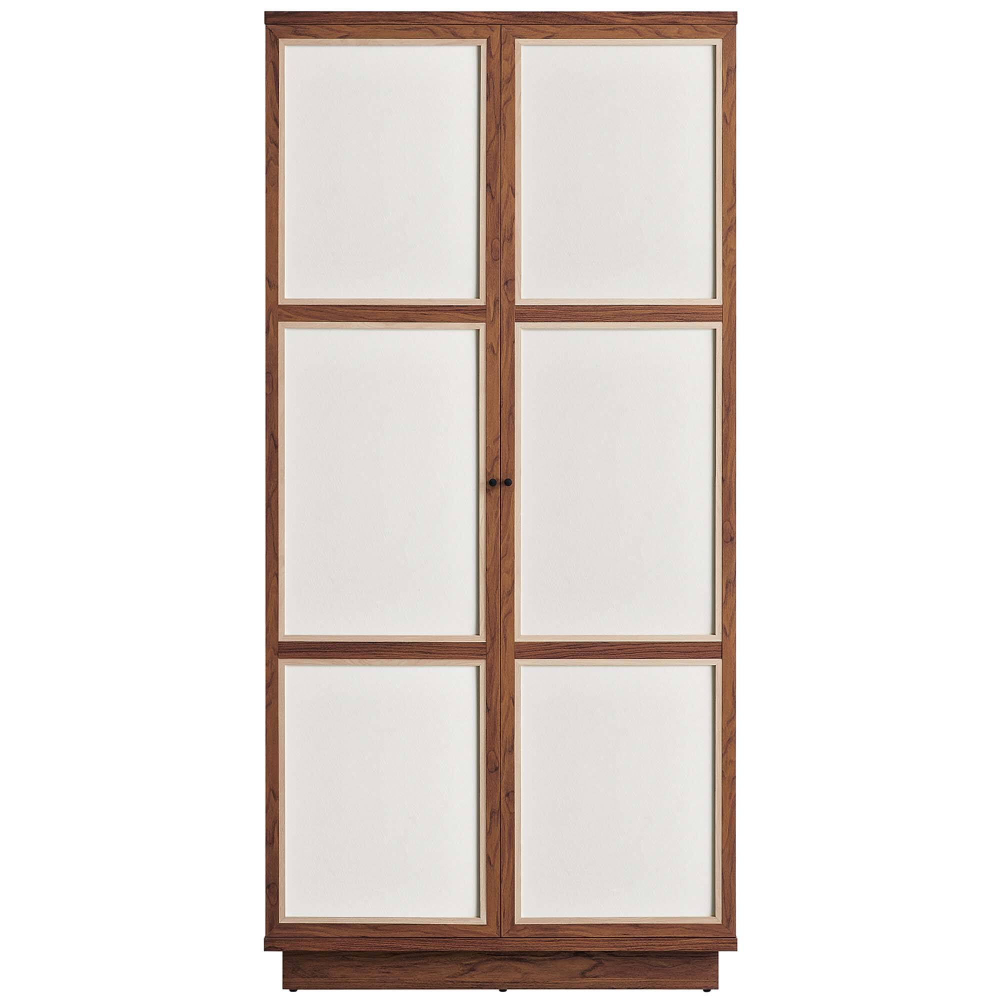 Alt View 5. Modway - Capri 70" Tall Wood Grain Storage Cabinet by Modway - Walnut.