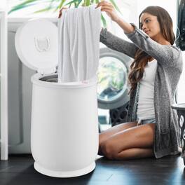 LUCKY ONE - 20L Electric Towel Warmer Bucket with Auto Shut-Off and Fragrance Rack - White