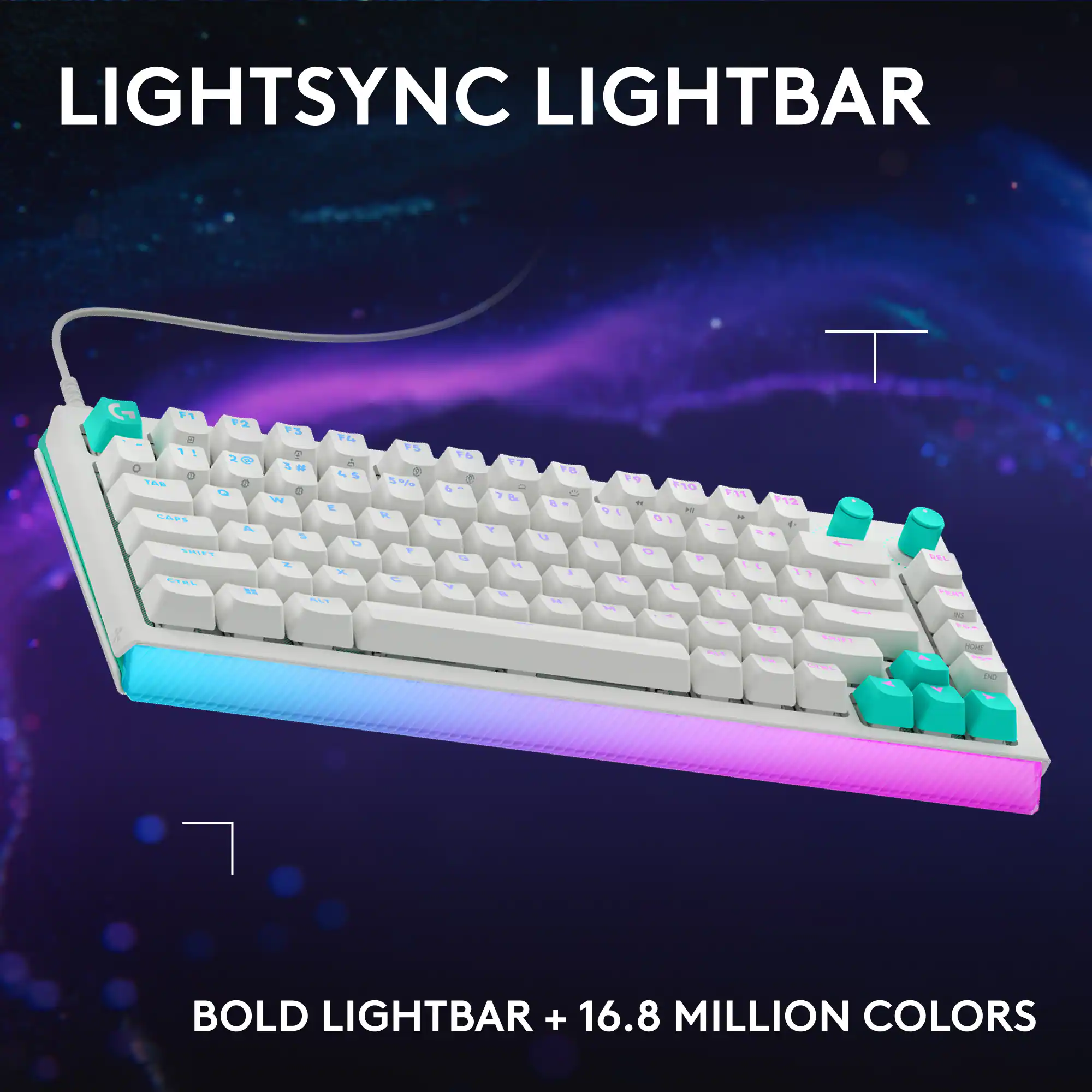 LIGHTSYNC LIGHTBAR  
BOLD LIGHTBAR + 16.8 MILLION COLORS