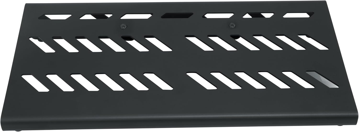Back. Gator - Large Aluminum Pedal Board with Carry Bag and Power Supply Mounting Bracket.